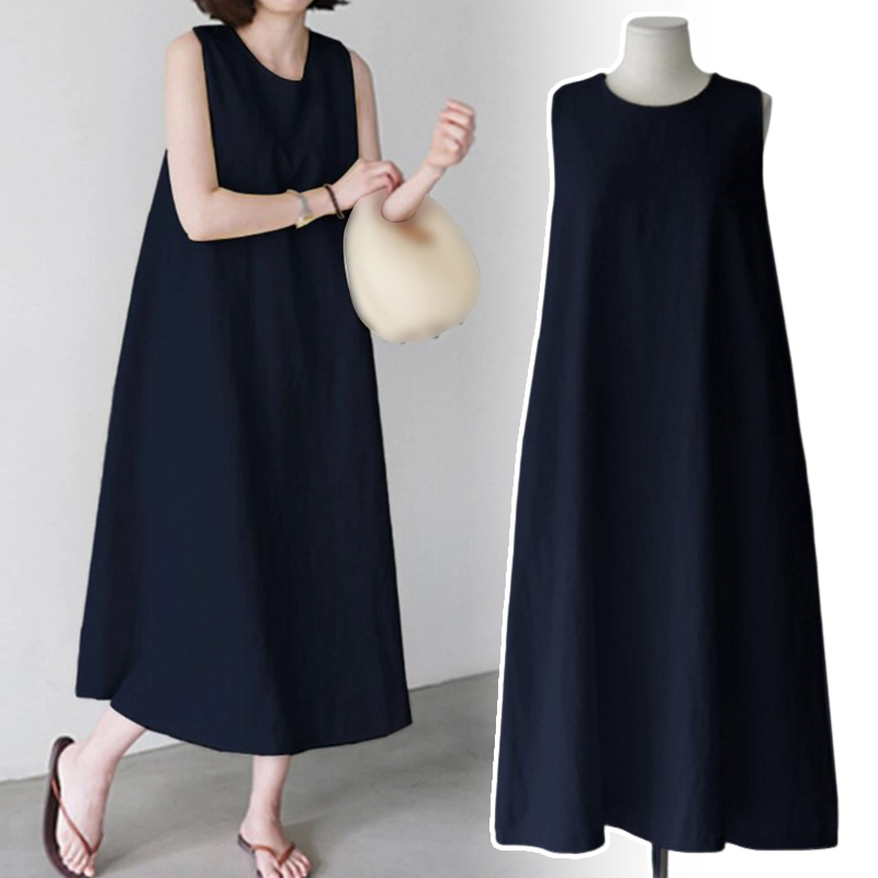 Summer Clothing H&M - Lady Elegant Cotton Sleeveless Tank Dress