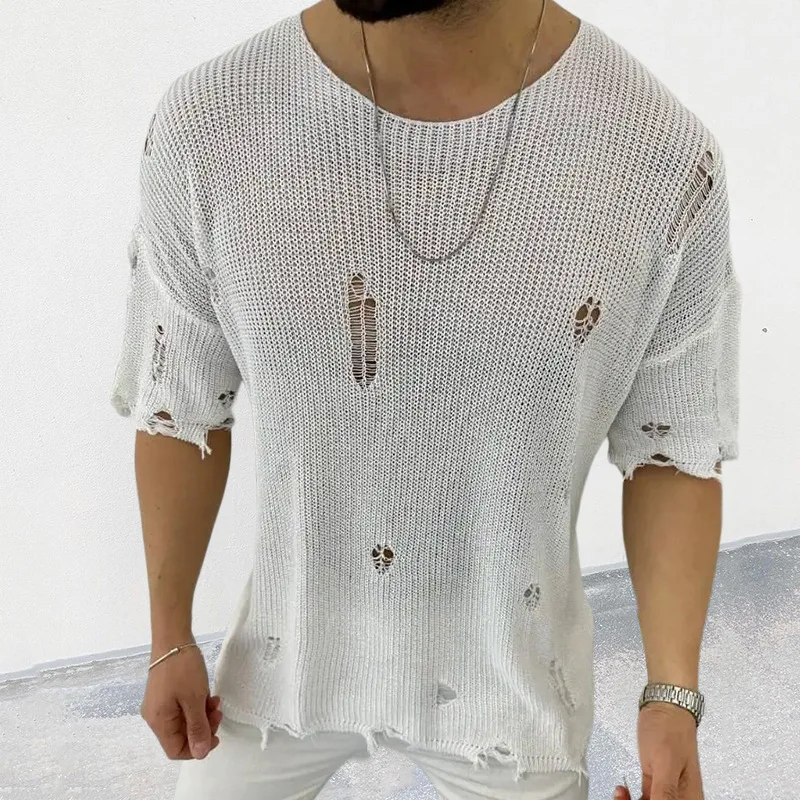 Summer Clothing Men 2025 - 2025 Summer New Men's Solid Color
