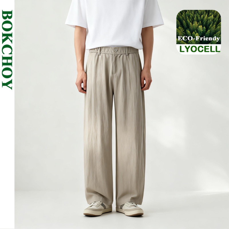 Summer Clothing Men Linen - 2026 Spring Summer New Thin Lyocell