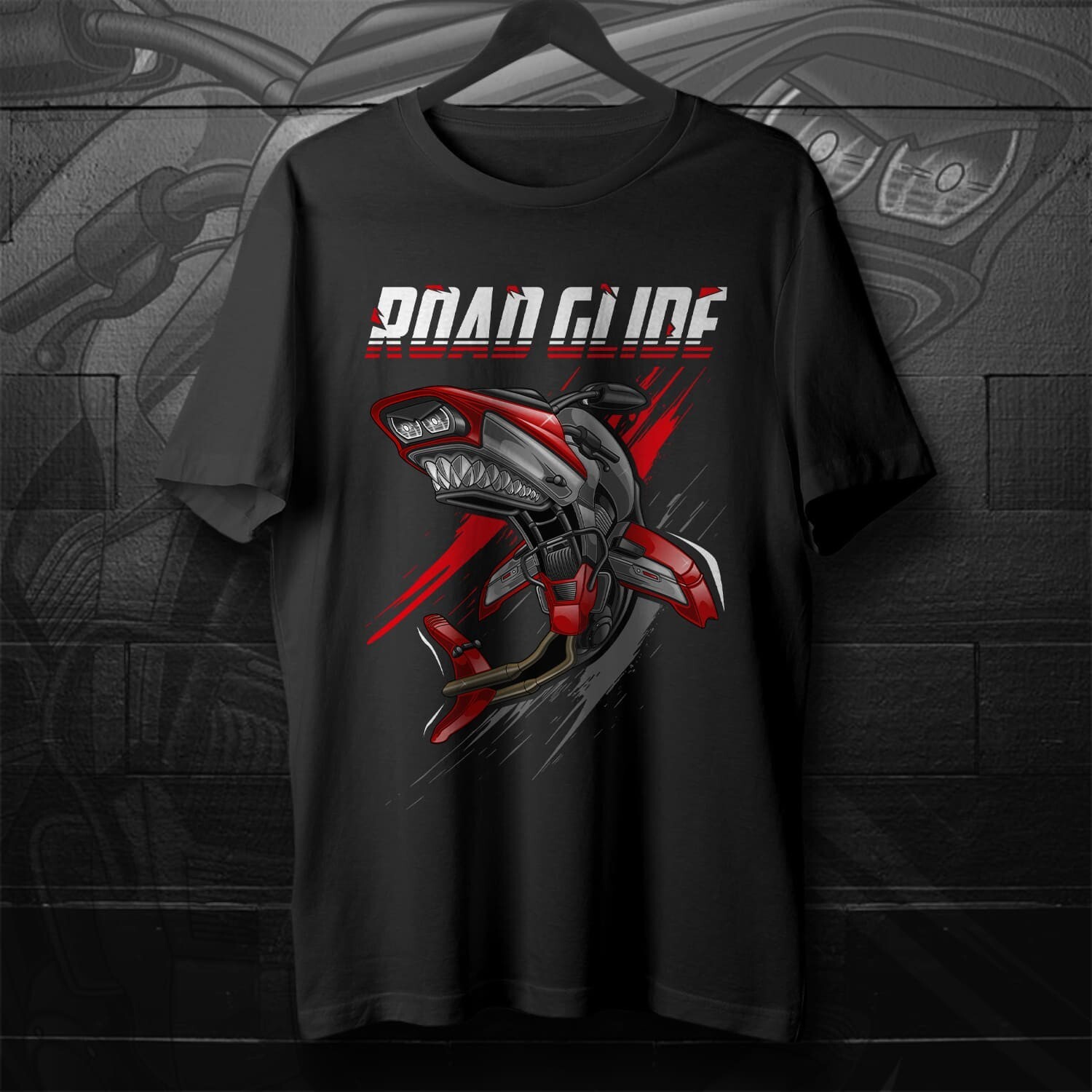 Summer Clothing H&M - H-D Road Glide Motorcycle Shark Inspired