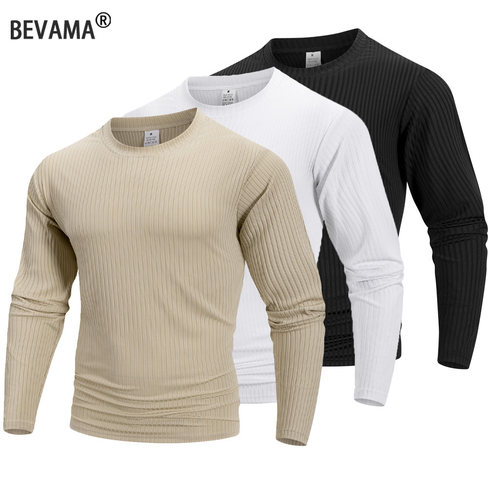 Summer Clothing Men - Spring Summer Men's Crew Neck Long