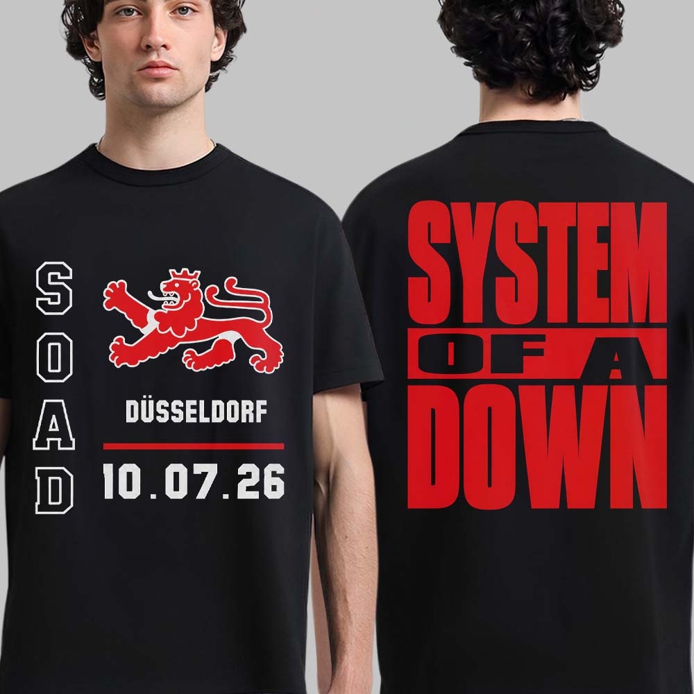 Summer Clothing Europe - System of A Down 2026 Europe