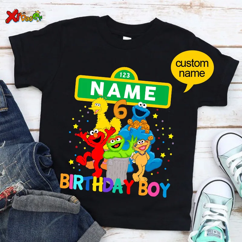 Summer Clothing For Teen Girls - Mermaid Birthday Girl T Shirt Black