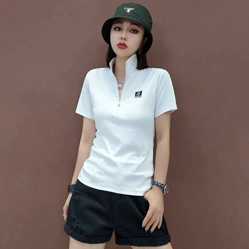 Quality Summer Clothing For Women - T-shirt Woman Short Sleeve Tee Clothing