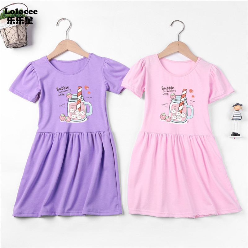 3-14Y Teens Girls Strawberry J - огляд і ціна Summer Clothing For Teen Girls