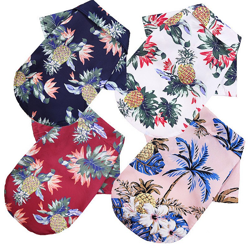 Hawaiian Beach Style Dog Cloth - огляд і ціна Summer Dog Clothing
