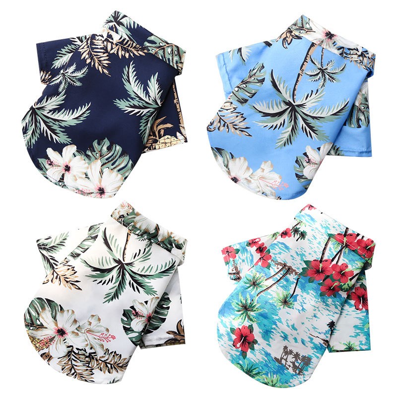 Hawaiian Beach Style Dog Cloth - огляд і ціна Summer Dog Clothing