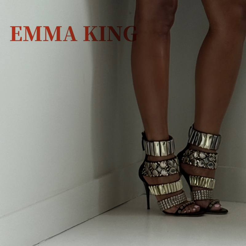 Black Embellished Ankle Strap  - огляд і ціна Summer Clothing Items
