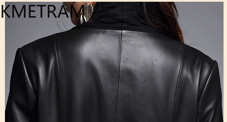 Genuine Leather Jacket Woman R - огляд і ціна Quality Summer Clothing For Women