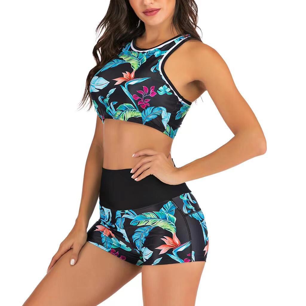 Y2K Bikini Woman Tankini With  - огляд і ціна Halter Neck Top