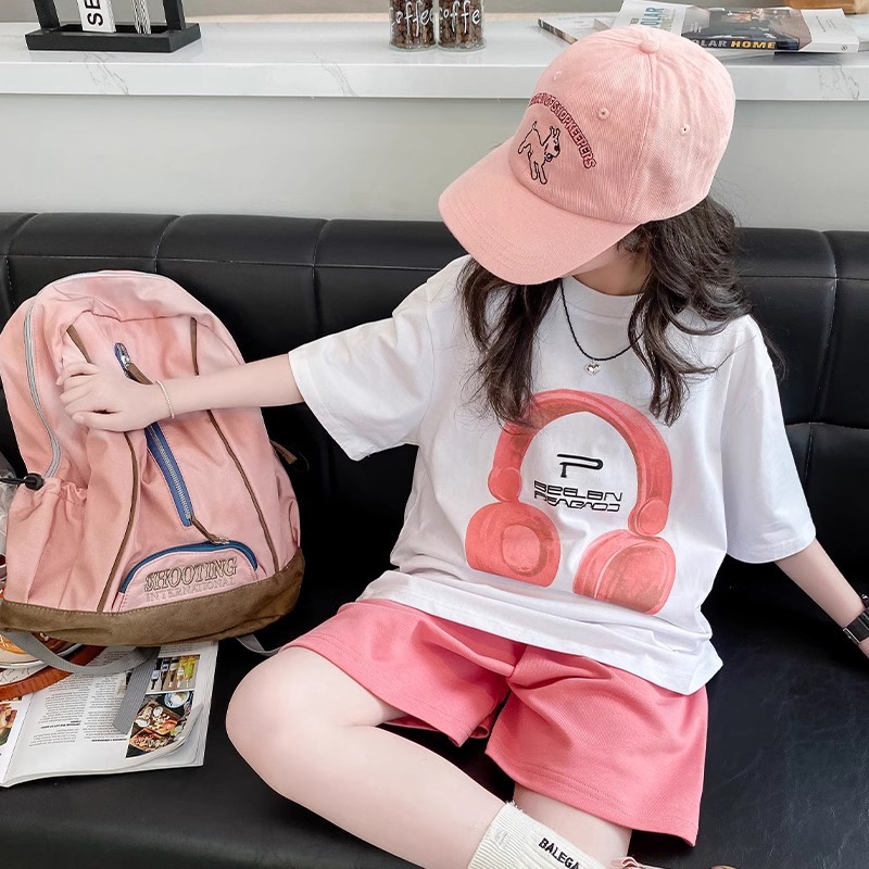 Summer Girls T-Shirts Sets New - огляд і ціна Summer Clothing For Teen Girls