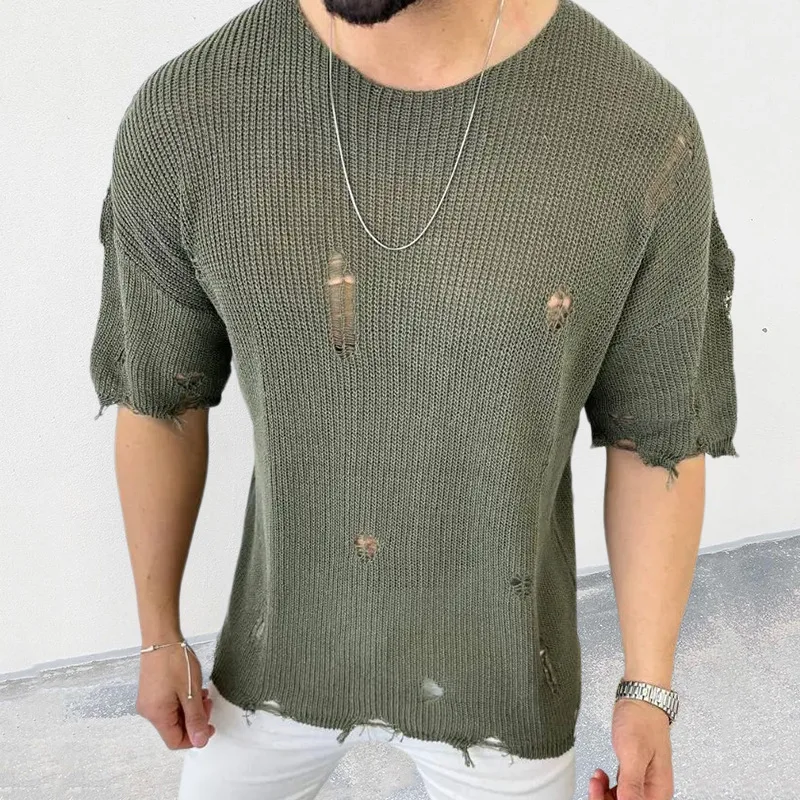 2025 Summer New Men's Solid Co - огляд і ціна Summer Clothing Men 2025