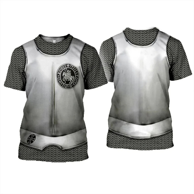Knights Templar Graphic T-shir - огляд і ціна Summer Knights Clothing
