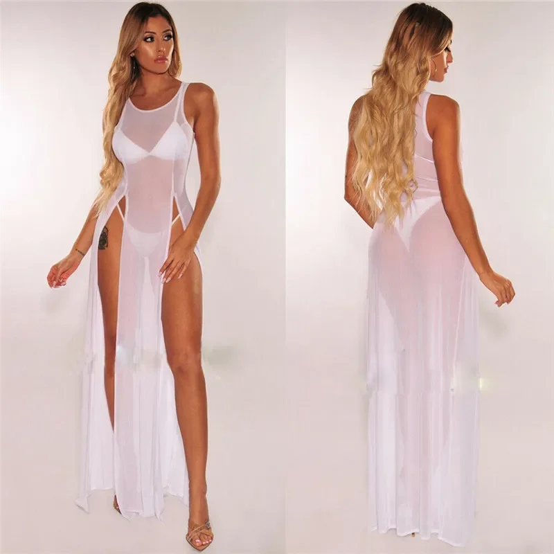 Women Sexy Long Dress Mesh She - огляд і ціна Summer Clothing H&M