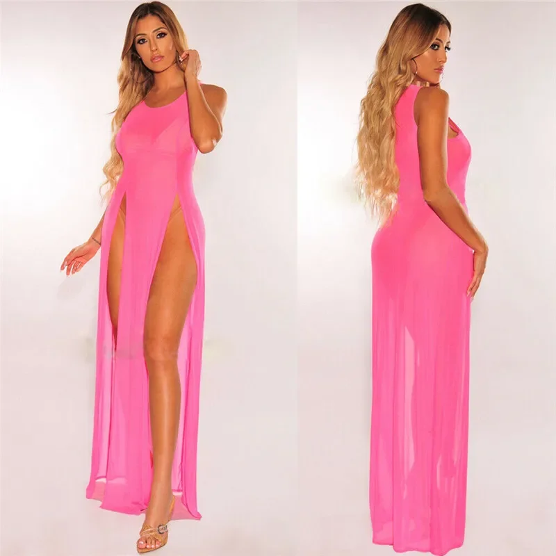 Women Sexy Long Dress Mesh She - огляд і ціна Summer Clothing H&M