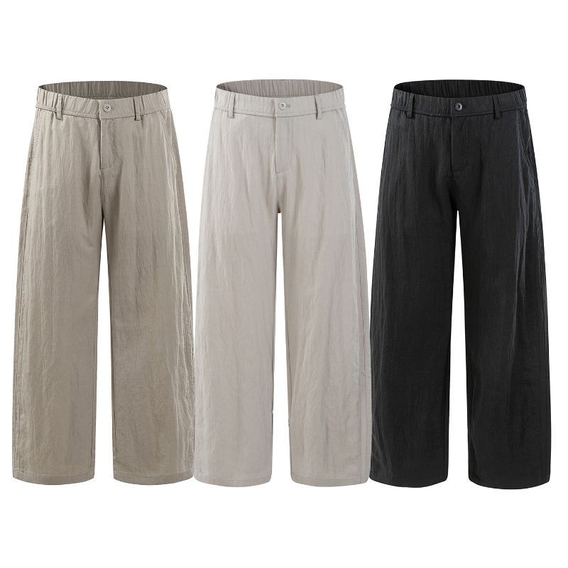 2026 Spring Summer New Thin Ly - огляд і ціна Summer Clothing Men Linen