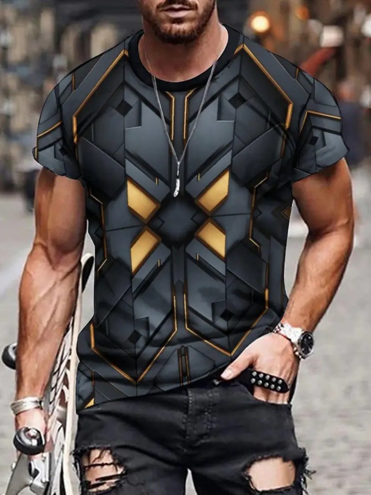 Men's 3D Printed Street Knight - огляд і ціна Summer Knights Clothing