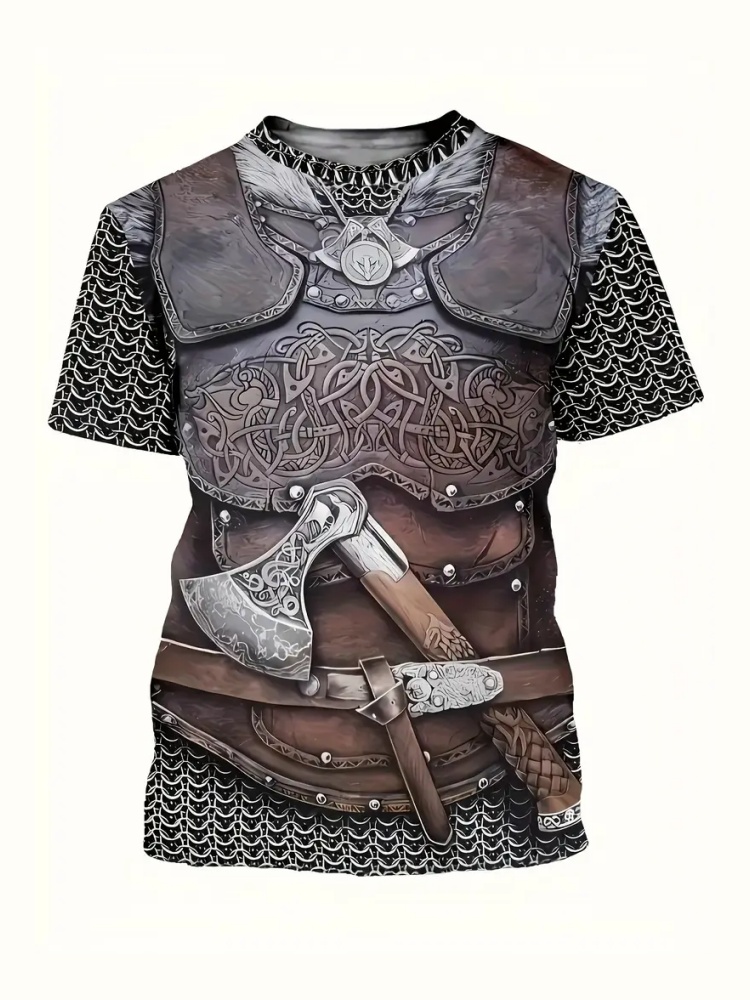 Men's 3D Printed Street Knight - огляд і ціна Summer Knights Clothing
