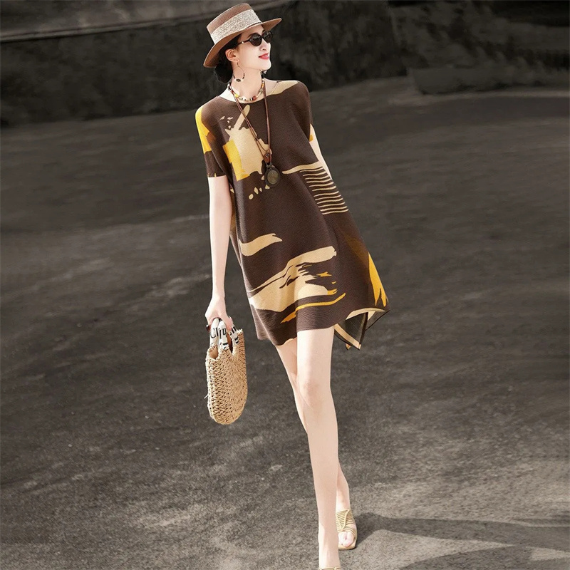 Fashion Pleated Loose Plus-siz - огляд і ціна Summer Clothing H&M