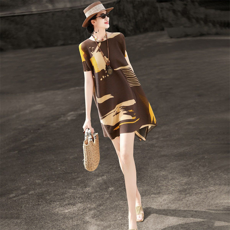 Fashion Pleated Loose Plus-siz - огляд і ціна Summer Clothing H&M