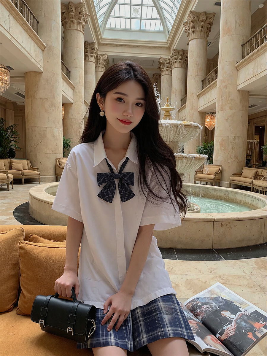 Short Sleeve Korean Style Shir - огляд і ціна Summer Clothing Trends For Women