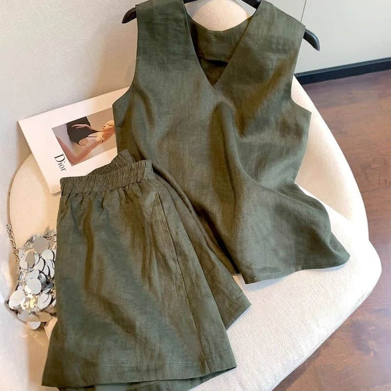 Shorts Sets Old-money Aestheti - огляд і ціна Summer Clothing Old Money