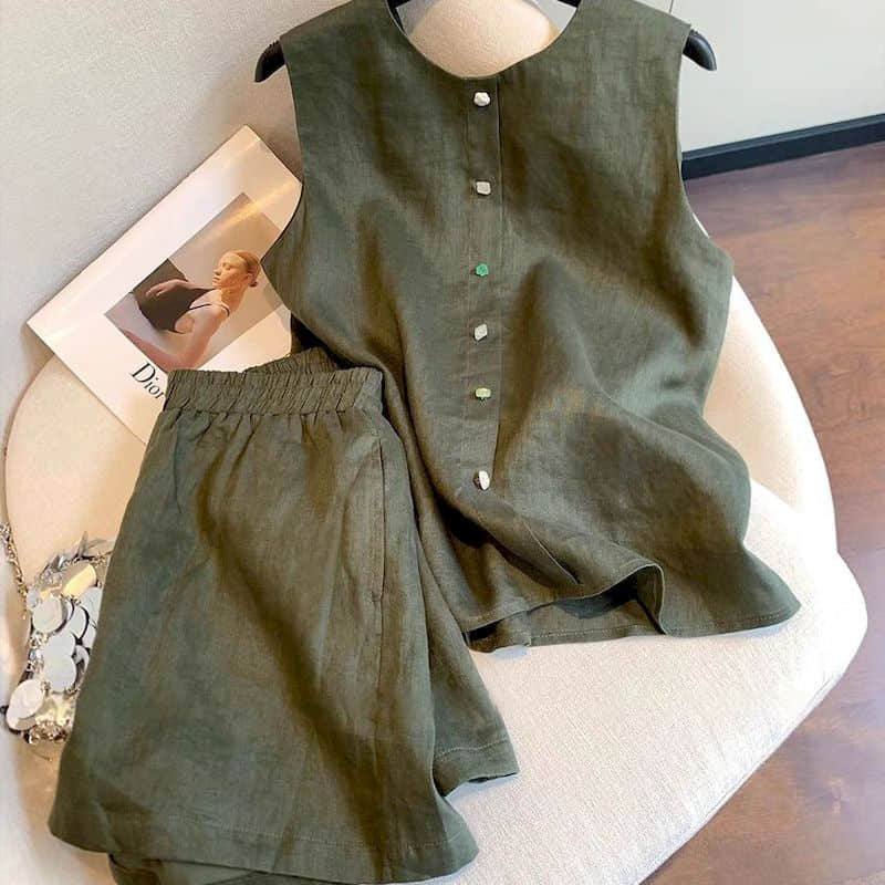 Shorts Sets Old-money Aestheti - огляд і ціна Summer Clothing Old Money