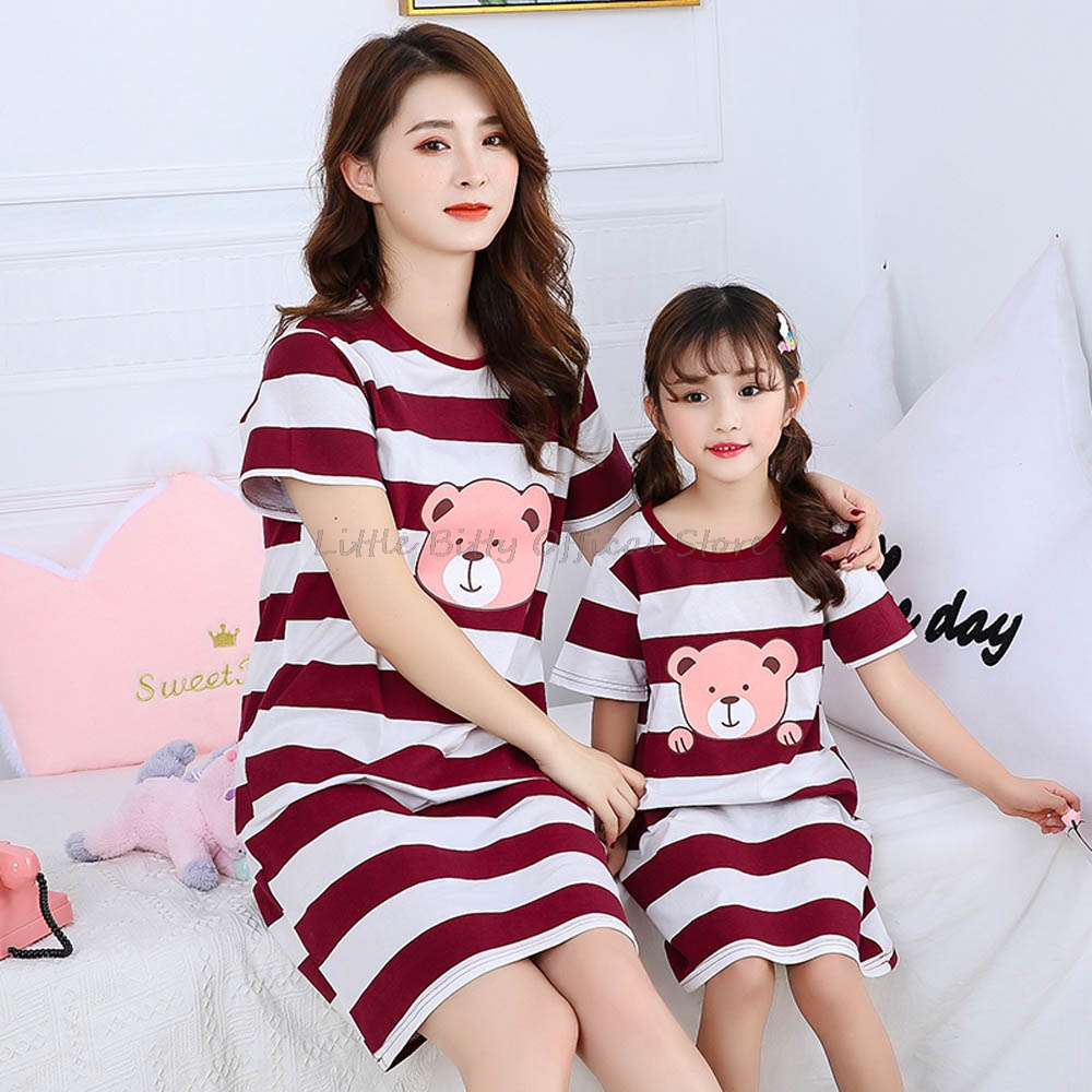 Summer Mom Daughter Night Dres - огляд і ціна Summer Clothing For Teen Girls
