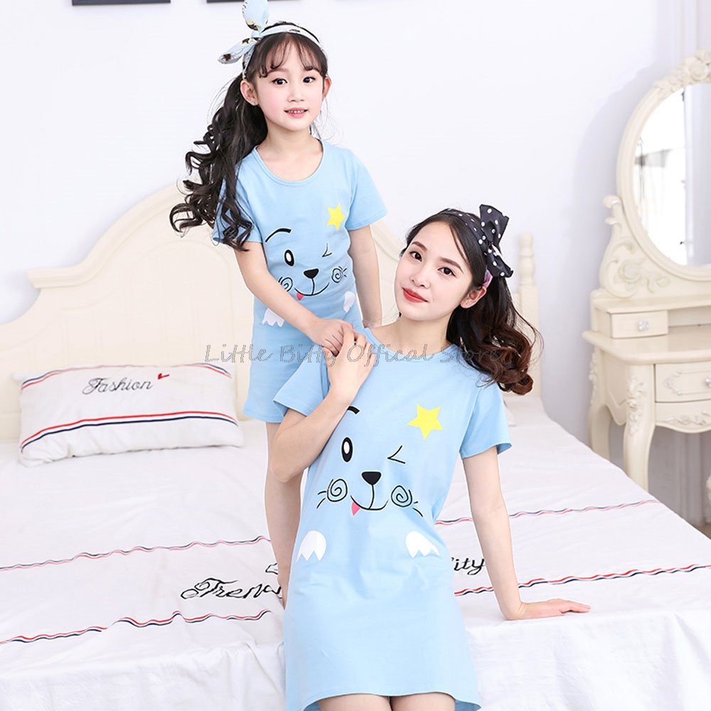 Summer Mom Daughter Night Dres - огляд і ціна Summer Clothing For Teen Girls