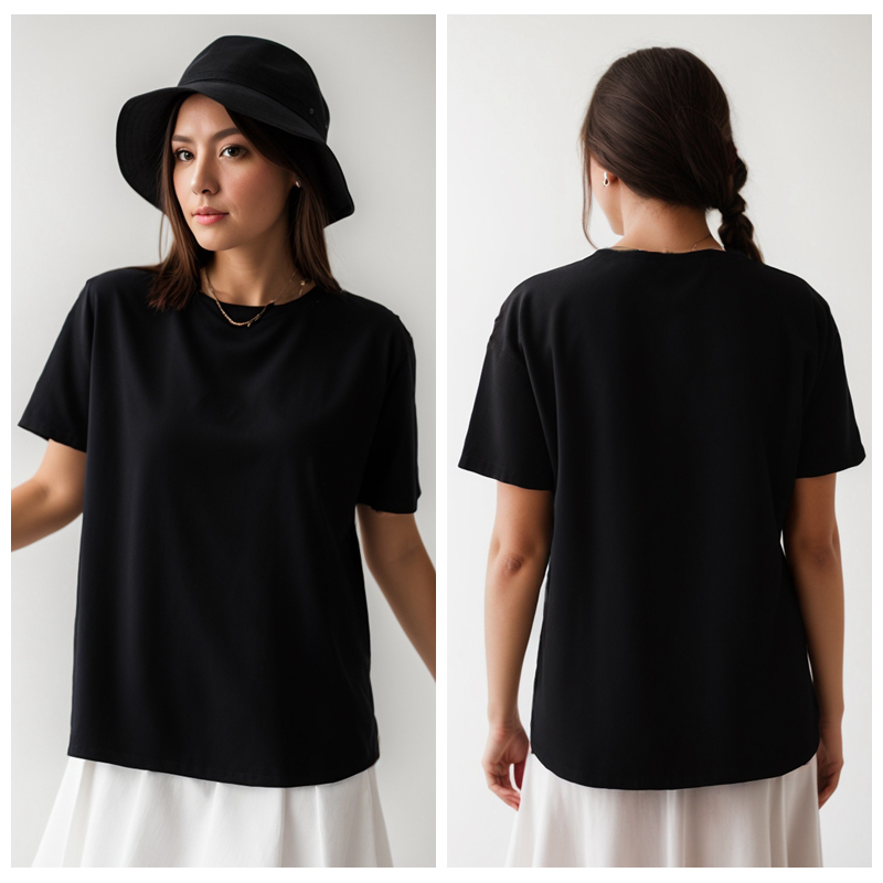 Cotton Plus Size Short Sleeve  - огляд і ціна Quality Summer Clothing For Women