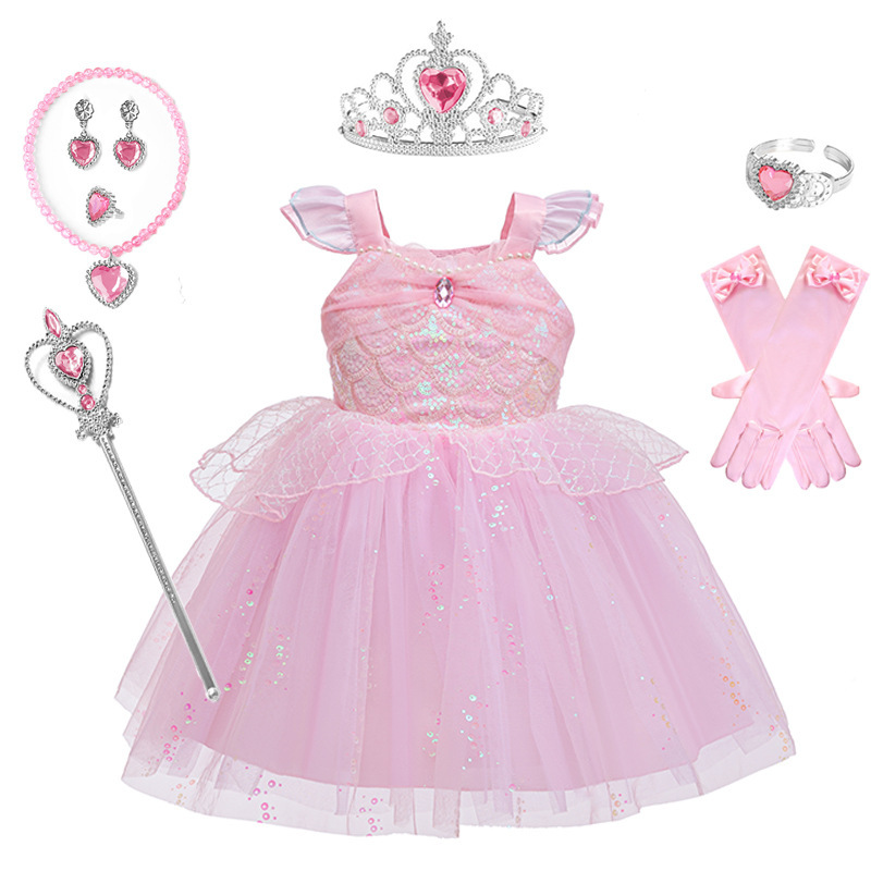 Girls Mermaid Tutu Dress Sequi - огляд і ціна Summer Clothing Europe
