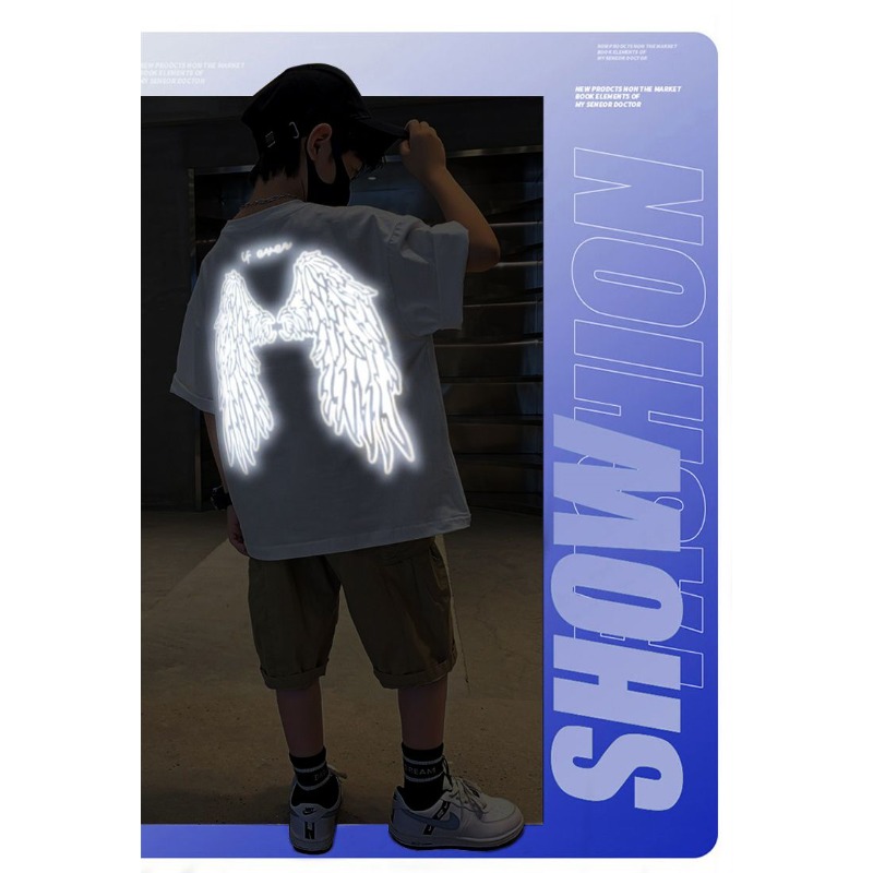 Youth Reflective Wings T Shirt - огляд і ціна Summer Clothing For Teen Girls