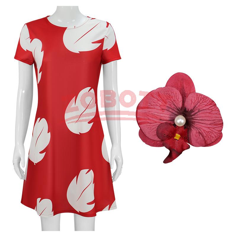 Lilo Dress Women Girl Red Dres - огляд і ціна Summer Clothing Europe