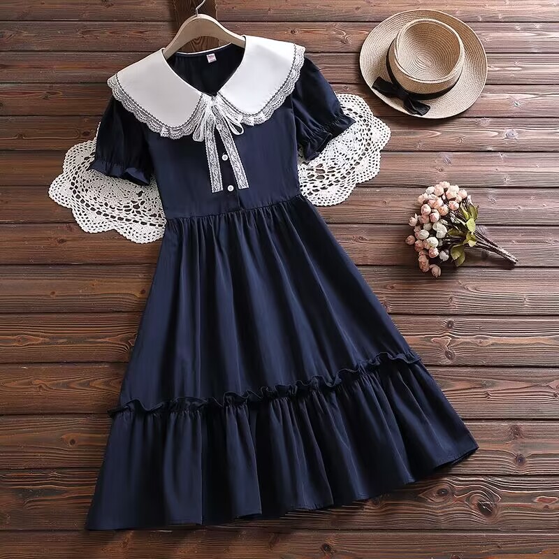 2026 summer New retro Girls sh - огляд і ціна Summer Clothing For Teen Girls
