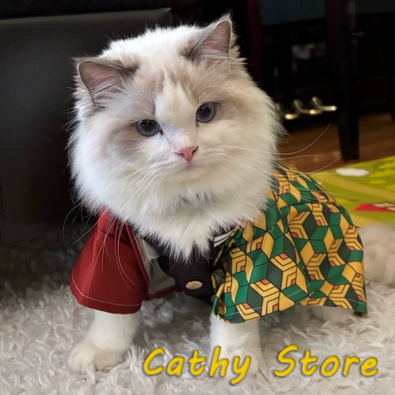 Demon Slayer Zenitsu Pet Cloth - огляд і ціна Summer Dog Clothing