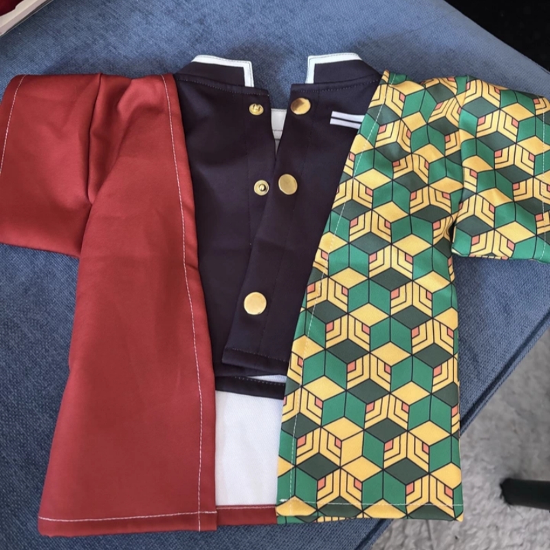 Demon Slayer Zenitsu Pet Cloth - огляд і ціна Summer Dog Clothing
