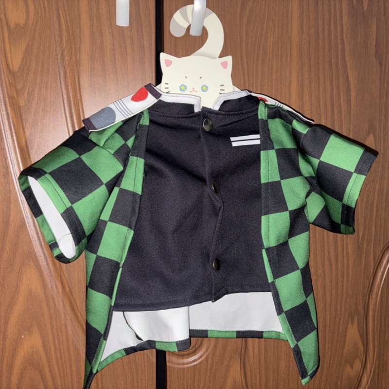 Demon Slayer Zenitsu Pet Cloth - огляд і ціна Summer Dog Clothing