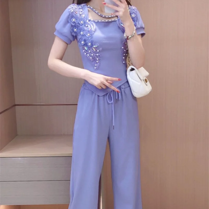 Wide Leg Ladies Trouser Purple - огляд і ціна Summer Clothing Trends For Women