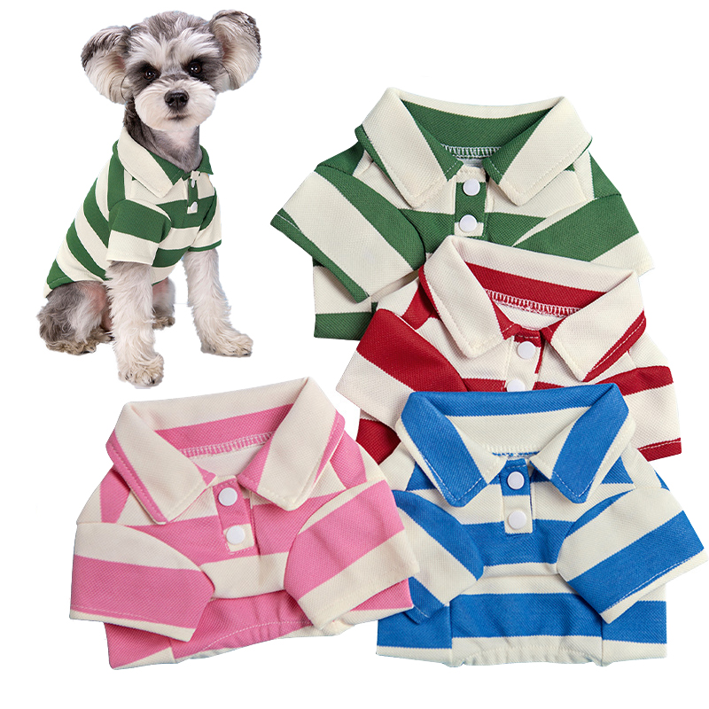 Pet Dog Polo Shirt Summer Dog  - огляд і ціна Summer Dog Clothing
