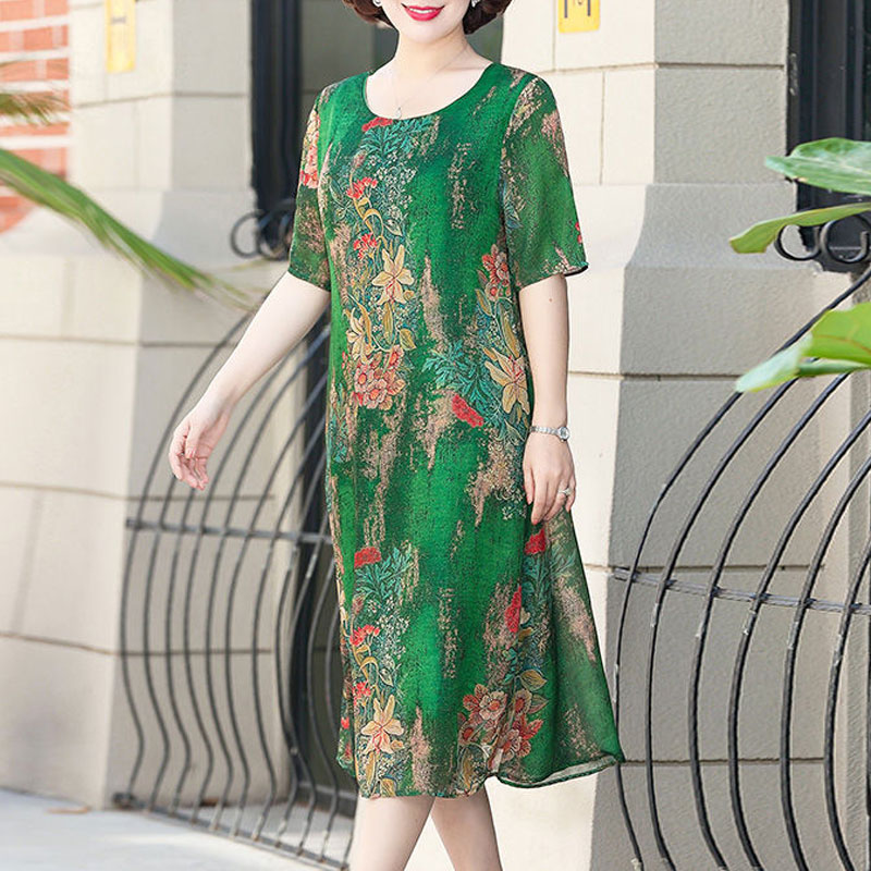 Fashion Irregular Midi Dress V - огляд і ціна Summer Clothing For 60 Year Old Woman