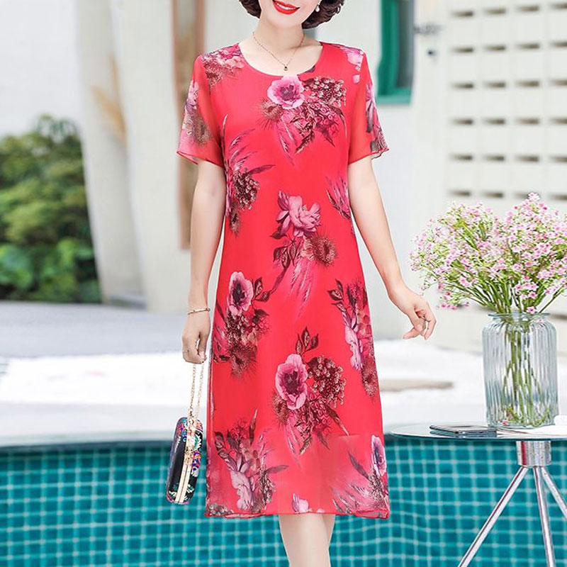 Fashion Irregular Midi Dress V - огляд і ціна Summer Clothing For 60 Year Old Woman