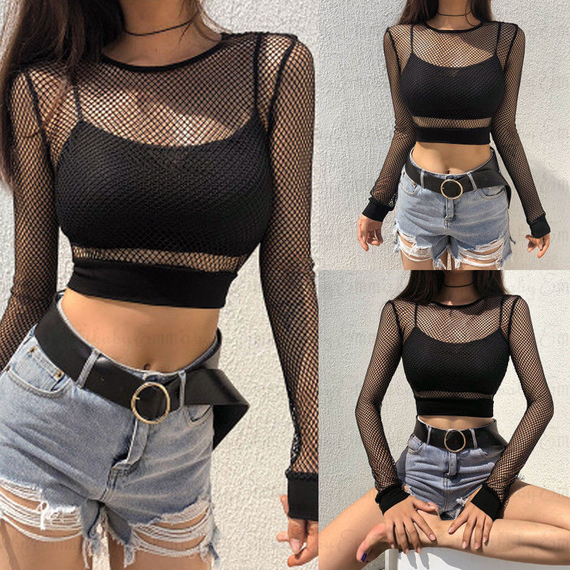 Sexy Black Hollow Out Mesh Fem - огляд і ціна Summer Clothing Old Money