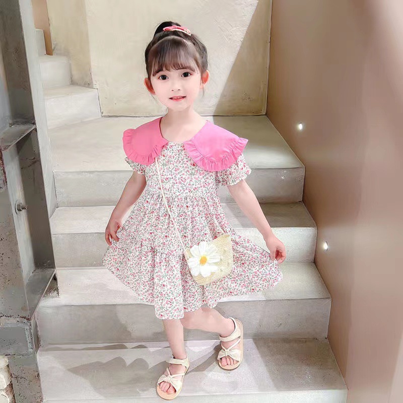 2PCS Summer Yellow Floral Chil - огляд і ціна Summer Clothing For Teen Girls
