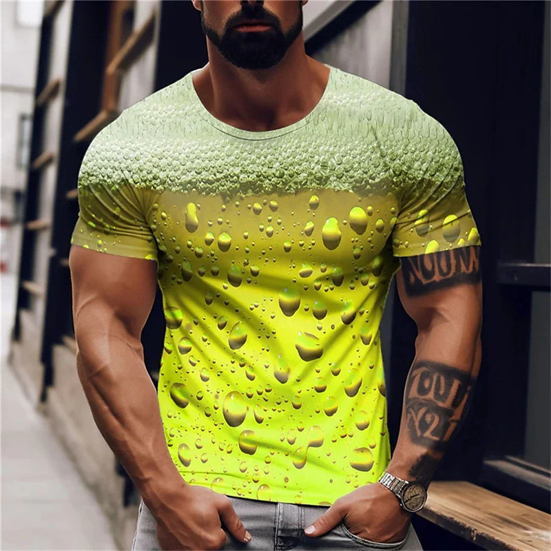 2025 Men'S T-Shirt 3d Printed  - огляд і ціна Summer Clothing Men 2025