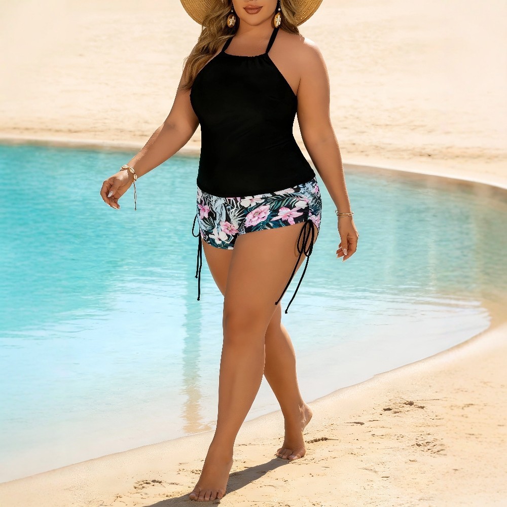 Swimwear 2026 Tankini With Sho - огляд і ціна Halter Neck Top