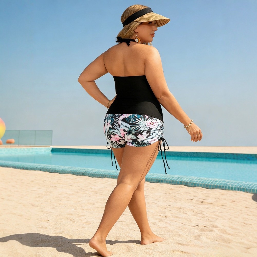 Swimwear 2026 Tankini With Sho - огляд і ціна Halter Neck Top