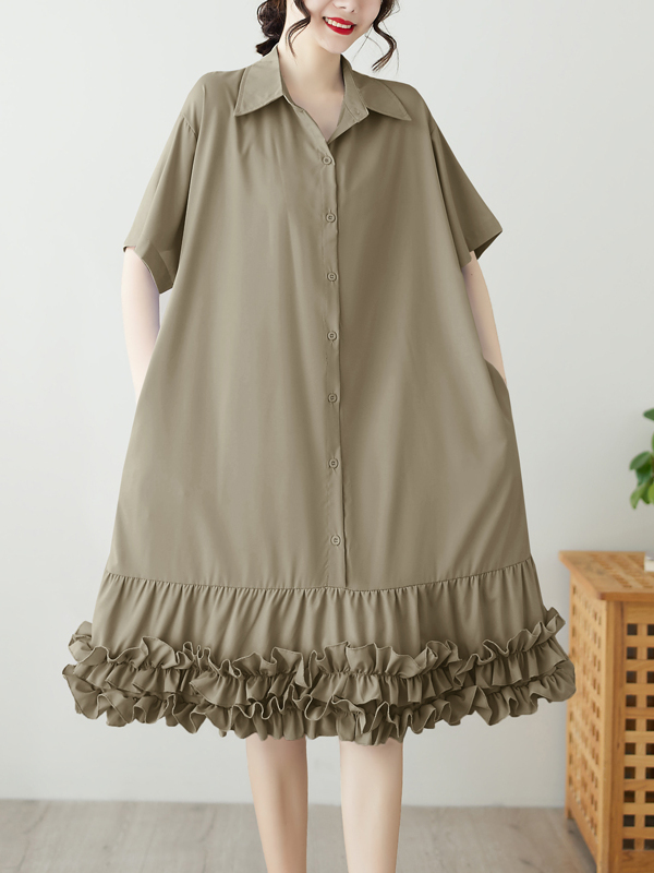 Retro  Color Design Shirt Dres - огляд і ціна Summer Clothing H&M