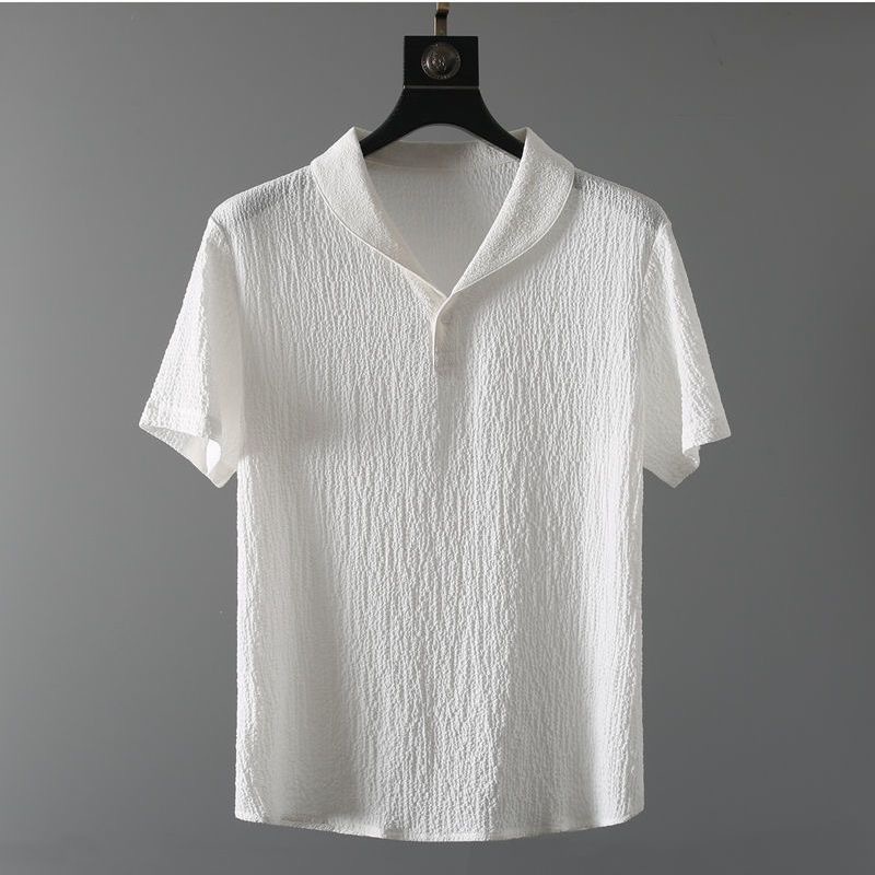 Summer Ultra-thin Two-piece Ic - огляд і ціна Summer Clothing Men Linen