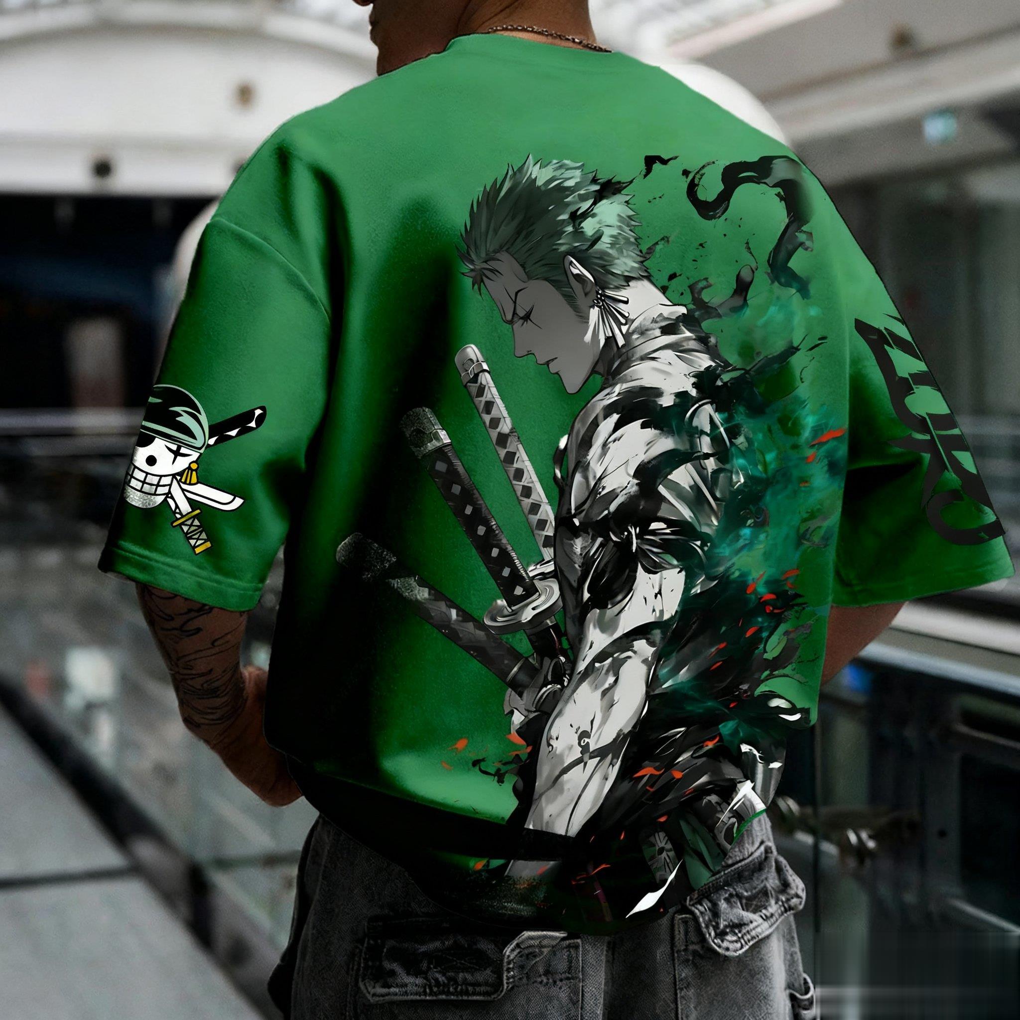 Summer Y2k Anime One Piece Zor - огляд і ціна Summer Clothing Men 2025